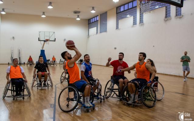 Playing Basketball