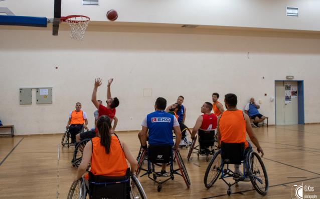 Playing Basketball